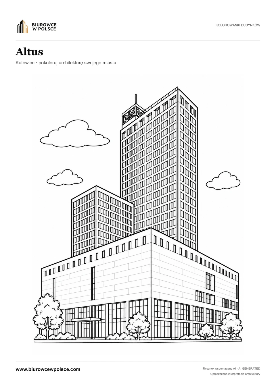 Kolorowanka Altus — Katowice