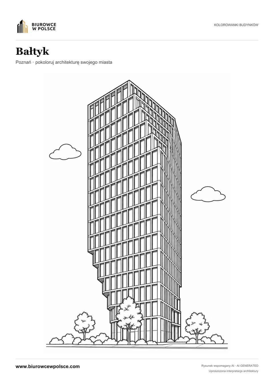 Kolorowanka Bałtyk — Poznań