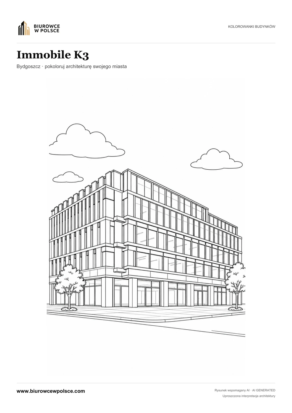 Kolorowanka Immobile K3 — Bydgoszcz