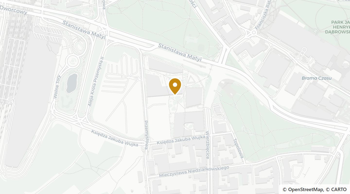 Mapa okolicy Nowy Rynek E — Nowy Rynek 5, Poznań. Dane mapy: OpenStreetMap.