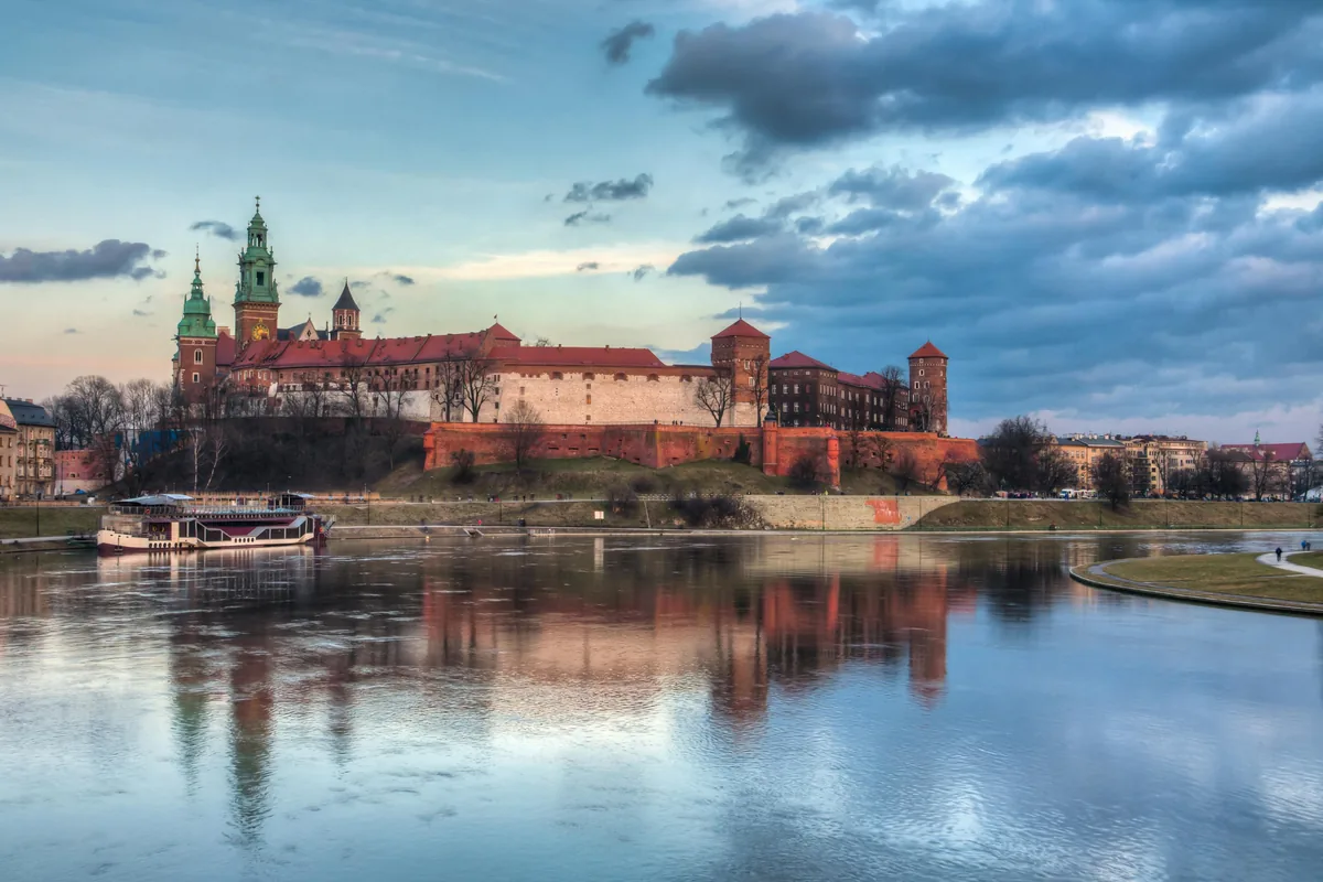 Wawel widziany zza Wisły