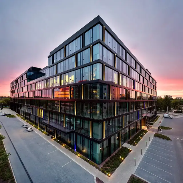 Biurowiec Konstruktorska Business Center przy ulicy Konstruktorskiej 13 w Warszawie
