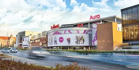 AURA Centrum Olsztyna — zdjęcie budynku