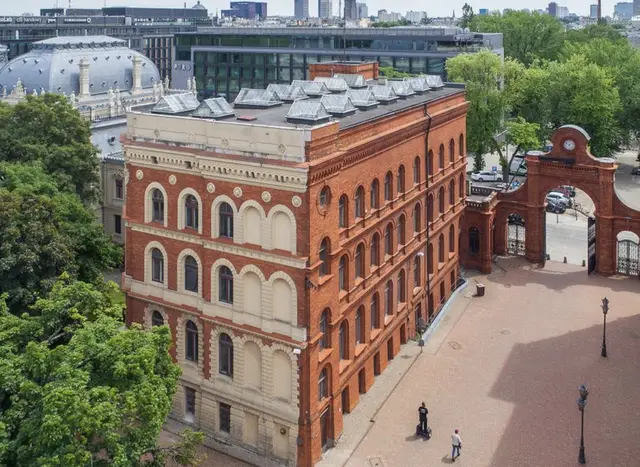Kantor Fabryczny Izraela Poznańskiego — zdjęcie budynku