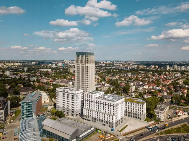 Kompleks Unity Centre przy Rondzie Mogilskim w Krakowie